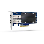 Qnap v&otilde;rgukaart QXG-10G2SF-X710, 2x SFP+, PCIe 3.0 x8, 10Gbps/1Gbps, SR-IOV, ventilaatorita