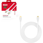 UNITEK HDMI 2.1 8K HDR kaabel C11099AWH03-1M, 1m, 48 Gbit/s, 30 AWG, 7860x4320, Dynamic HDR, valge
