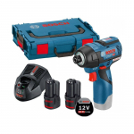 L&ouml;&ouml;kkruvikeeraja GDR 12V-110 2x3Ah 06019E0005 BOSCH