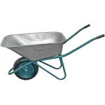 Aiak&auml;ru mulla ja aiamaterjalide transportimiseks 100L teras H&otilde;bedane 9046579 BESK