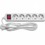 Pikendusjuhe 5 maanduse ja l&uuml;litiga pistikupesaga 3G x 1,0 mm 9023877 BESK