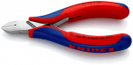 Elektronikas diognālais griezējs, KNIPEX, 77 12 115, 62 HRC, 115 mm, ergonomiski rokturi