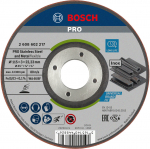 Slīpē&scaron;anas disks 115x3.0x22.23 mm, Mazām leņķa slīpma&scaron;īnām PRO SEMI-FLEXIBLE SLĪPRIPA AR SAISTVIELĀM, 2608602217, BOSCH