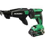 Bezvadu automātiskais skrūvgriezis, HIKOKI, W18DAWBZ, 18 V, 5000 apgr./min, kompakts un ergonomisks dizains, iekļauta darba gaisma.
