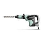 Rotācijas āmurs SDS-Max, HIKOKI DH45MEWSZ, 1500 W, bezsuku, 12.2 J, 45 mm urbuma diametrs