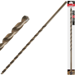 Ilgais HSS DIN1869 10.0 x 430mm zelta metāla urbis, T02600XXL, 130&deg; gala leņķis, augsta precizitāte