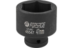 J&otilde;upadrun 3/4", FORSAGE, F-46547, 47 mm, 6-kant, CrMo teras