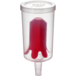 Silent airlock for bigger fermenters BROWIN 405598, 5.1x5.1x11.6 cm, plastik