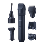 Panasonic ER-CKN1-PAC1 MultiShape habeme ja juuste trimmer akutoitega Ni-MH 39 pikkuse astet 0.5-20 mm veekindel Wet & Dry Must