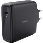 Trust laadija MAXO 24818 100W, 100-240 V, 20 V, 1 Type-C port, 2 m kaabel, must, universaalne