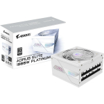 Gigabyte lauakomplekti toiteallikas GP-AE1000PMPG5ICE 1000 W, ATX 3.1, 80 PLUS Platinum, 120 mm ventilaator, t&auml;ielikult modulaarne