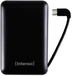 Intenso Power Bank 7314530 10000 mAh, 5V-3A USB-C, 5V-2.4A USB-A, must, kiire laadimine, 2 seadet