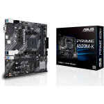 Asus Emaplaat PRIME A520M-K, AM4, DDR4, 64 GB, 1 x M.2, 4 x SATA III, 4 x USB 3.2 Gen 1, 7.1 kanali heli