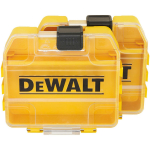 Dewalt V&auml;ike Bulk Storage TOUGHCASE&reg; DT70800-QZ, 2 tk, 17.2cm, 7.7cm, 0.081kg, modulaarne disain, selge kaas