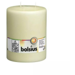 Bolsius Silindriline k&uuml;&uuml;nal 37830105 &Oslash;200mm x 150mm, 3 wick'i, taimne vaha, vegan, puhas p&otilde;lemine