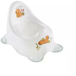 Keeeper Laste pot 0618648100349 38 x 27 x 23,5 cm valge kapibara tr&uuml;kiga, kummist libisemisvastased jalad, 1 tk.