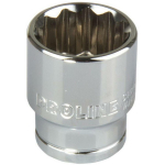 Proline otsik 9052747, 8mm, 1/2", 12-punkti, kroom-vanadiiniumteras, &uuml;letab DIN 3124, PN-ISO 1711