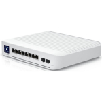 Ubiquiti L&uuml;liti USW-Enterprise-8-PoE, 8x2,5GbE PoE+ RJ45, 2x10G SFP+, 150W AC/DC, 1,3" v&auml;rviline LCM