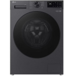 LG Pesumasin F4X5011TBB, 11 kg, 1400 RPM, A energiatase, Wi-Fi, matt must, auru funktsioon, otse&uuml;lekanne