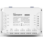 Sonoff Nutikas l&uuml;liti WiFi 4CHPROR3 M0802010004, 10A, 2200W, 100-240V AC, 4 kanalit, eWeLink, h&auml;&auml;le juhtimine