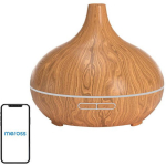 Meross Aroomi difuusor MOD150HK(EU), 15.6W, 0.4l, 2 kiirus, 25-30dB, 0.029-0.057l/h, automaatne v&auml;ljal&uuml;litus, kaugjuhtimine