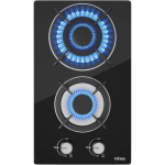 Iseasy gaasipliit MGBG-312A, 1x1000W, 1x3300W, klaaspind, 2 k&uuml;psetamisala
