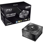 Asrock Toiteplokk PRO-M850G, 850W, 3x6+2pin, 8 SATA, 2x8-pin EPS, 135mm ventilaator, 80 PLUS Gold, Cybenetics Gold