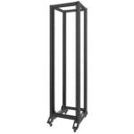 Lanberg Open Rack 42U OR01-6842-B, 600x800mm, 33kg, 600kg, 42 riiulit, must v&auml;rv, ratastega