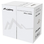Lanberg UTP kaabel LCU5-12CU-0305-B, 305m, Cat5e, U/UTP, 1000Mbit/s, CU, sinine