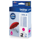Brother Tindikassett LC225XLM, Kuni 1200 lehte, Magenta, 1-pakk, Brother Innobella