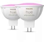 Philips Hue Lambipirn WCA 6.3W 8719514491649, 6.3W, 400lm, GU5.3, 25000h, 2000-6500K, Dimmable, Zigbee