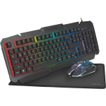 Logilink m&auml;ngusett ID0185, USB, 105 klahvi, RGB, 6 nuppu, ergonoomiline, &uuml;hilduv Windowsi ja Maciga