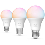 Philips Hue Essential A60 E27 LED-pirn, 8W, 806 lm, 2200-6500 K, 16 mln v&auml;rvi, Bluetooth, Zigbee, 3 tk