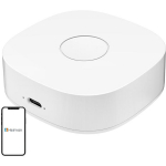 Heiman WS2GW-R nutikas l&uuml;&uuml;s, WiFi 2.4GHz, 433/868MHz, DC 5V, -10&deg;C~+55&deg;C, &le;95% RH, 80x80x26.5mm, TUYA Smart, LED indikaatorid