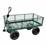 Aia transpordik&auml;ru koormate vedamiseks 120L 500kg teras 4 ratast AW00017 AWTOOLS