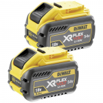 Aku FLEXVOLT 18/54V 9,0/3,0Ah DCB547, 2 tk., DCB547X2 DEWALT
