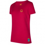 Krekls CLIMBING on the MOON T-Shirt W, izmērs: XS, Fuscia/Giallo, 8058428001156 LA SPORTIVA