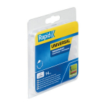 Liimipulgad 12x94mm, universaalsed, l&auml;bipaistvad, 125g, RAPID, 40107356, 14 tk, &Oslash;12 mm, lahustiteta