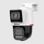 Dahua PTS2449C-4E3Z-S-PV-PRO PT IP-kaamera 4 MP+2 MP WizColor kahekanaline 6&times; h&uuml;briid suum Auto Tracking SMD 3.0 Perimeetri kaitse PoE must-valge
