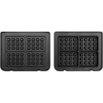 Lund elektrigrilli plaadid 67442, 2 tk, suurus 290 x 230 mm, vorm 4 vahvlile, mittenakkuv kate