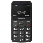 Panasonic mobiiltelefon KX-TU160EXB 0.3MP, must, 2.4" TFT-LCD, 240 x 320, Micro-USB 1, 0.19 kg
