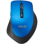 Asus optiline hiir 90XB0280-BMU040 1600 DPI, traadita, 5 nuppu, ergonoomiline disain, USB Type-A, sinine, must