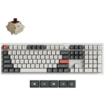 Keychron klaviatuur Q6U-P3 8000 Hz, 4000 mAh, RGB LED, 55 g, 660 h aku t&ouml;&ouml;aeg, 100% formaadis, 2.4 GHz, Bluetooth 5.3
