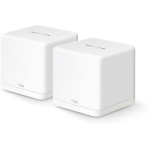 Mercusys traadita v&otilde;rgu s&uuml;steem HALO H60X(2-PACK) 1500 Mbit/s, kaheastmeline 2.4 GHz/5 GHz, 350 m&sup2;, 2 porti