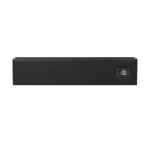 P&otilde;randaliistu konvektork&uuml;te koju WiFi juhtimisega 1000W IP24 seinale v&otilde;i p&otilde;randale Alutherm Baseboard 1000 Black Eurom