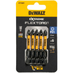 Dewalt L&ouml;&ouml;ktrell DT7390T-QZ PZ1 57mm, 5 tk, Torsion Impact, K&otilde;venetud teras, Kuumt&ouml;&ouml;deldud