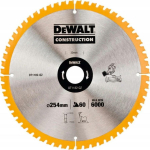 Dewalt Ringsaagiteras DT1182-QZ 254 mm, 30 mm, 60 hammast, Multi, 1 tk, Blister, 1 cm, 34 cm, 0.802 Kg