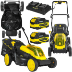 John Gardener Akutoiteline muruniiduk TPLM38DC40 G80686, 20 V, 2x 4.0 Ah, 38 cm, 45 L, IPX4, harjadeta