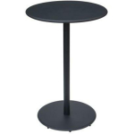 Baarilaud terrassile r&otilde;dule kohvikusse ja puhkealale &Oslash;60x90cm metall must 9152430 BESK