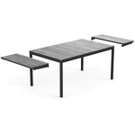 Keter Aed laud pikendatav Deco Porto Nova 29214881J57, 160-240cm, 32kg, vastupidav metallraam, UV-kaitse